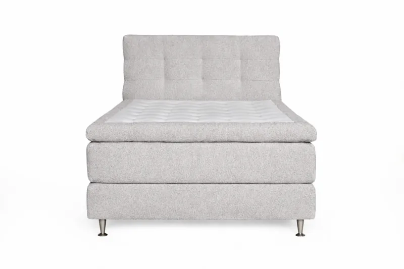 Sängpaket Drömvik Oslo Lyx Sängpaket Boucle 180x200 Knappad gavel - Möbler - Säng - Komplett sängpaket