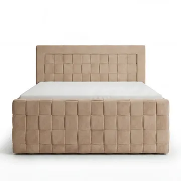 Sängpaket Kontinentalsäng Ryven 180x200 cm med Lyftförvaring - kamelfärgad/karamell/guldbeige - Möbler - Säng - Kontinentalsäng