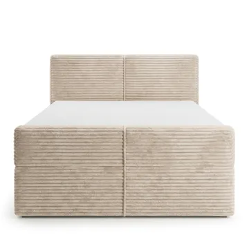 Sängpaket Kontinentalsäng Sorvin 140x200 cm med Lyftförvaring - Gräddvit / écru / elfenben - Möbler - Säng - Kontinentalsäng