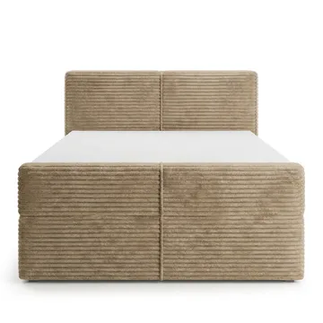 Sängpaket Kontinentalsäng Sorvin 160x200 cm med Lyftförvaring - Varm beige - Möbler - Säng - Kontinentalsäng