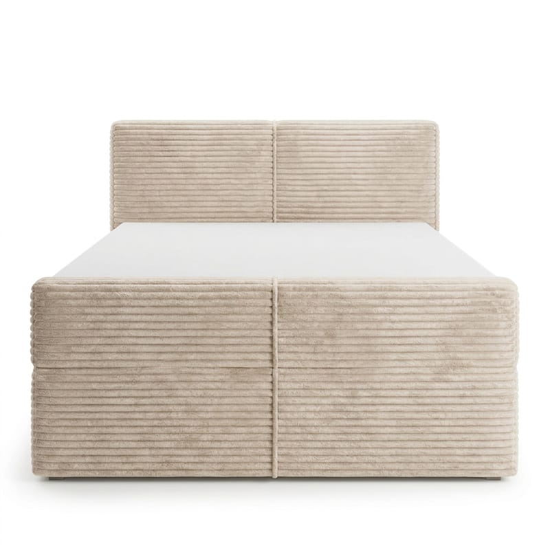 Sängpaket Kontinentalsäng Sorvin 180x200 cm med Lyftförvaring - Gräddvit/écru/elfenben - Möbler - Säng - Kontinentalsäng