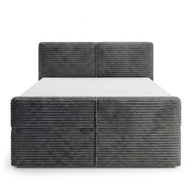 Sängpaket Kontinentalsäng Sorvin 180x200 cm med Lyftförvaring - Grafitgrå/Mörkgrå - Möbler - Säng - Kontinentalsäng