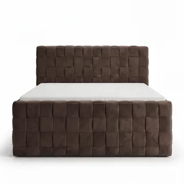 Sängpaket Kontinentalsäng Tyrosen 140x200 cm med Lådförvaring - mörk espresso - Möbler - Säng - Kontinentalsäng
