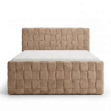 Sängpaket Kontinentalsäng Tyrosen 180x200 cm med Lådförvaring - kamel - Möbler - Säng - Kontinentalsäng