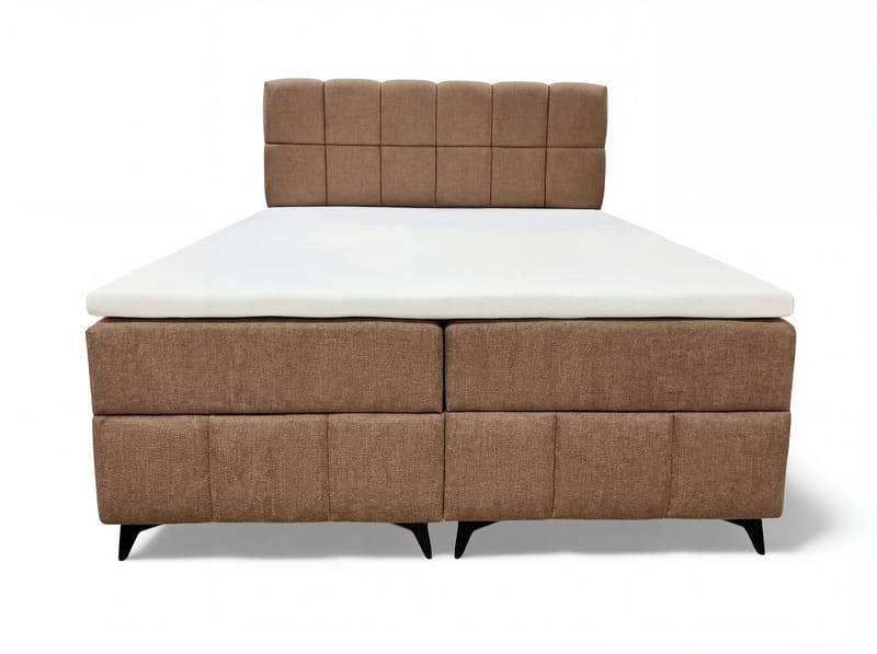 Sängpaket Kontinentalsäng Vyrosen 140x200 cm med Lyftförvaring - beige - Möbler - Säng - Kontinentalsäng
