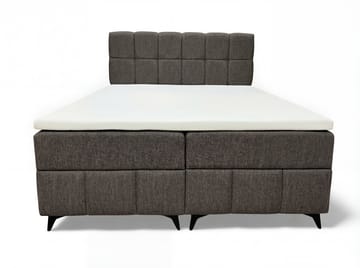 Sängpaket Kontinentalsäng Vyrosen 160x200 cm med Lyftförvaring - grå - Möbler - Säng - Kontinentalsäng
