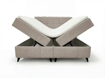 Sängpaket Kontinentalsäng Vyrosen 160x200 cm med Lyftförvaring - krämbeige - Möbler - Säng - Kontinentalsäng