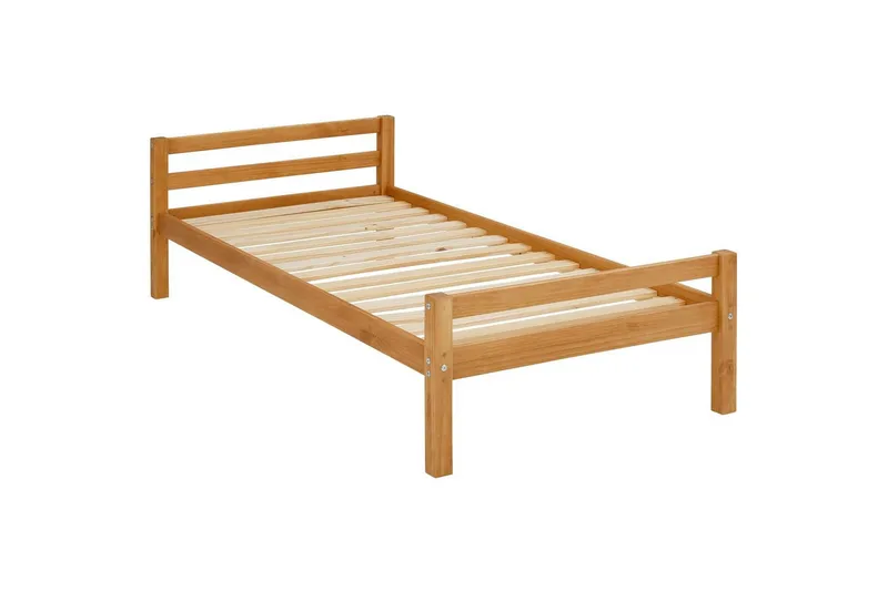 Sängram & Sängstomme Loft24 Säng Alpi 90x200 cm Natur - Möbler - Säng - Sängram & sängstomme