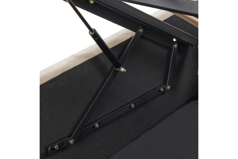 Sängram & Sängstomme Säng med förvaring Rochefort Beige 160x200 - Möbler - Säng - Sängram & sängstomme