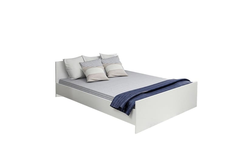 Sängram Fruitland Sängram Vit - 165 x 72 x 204 cm - Möbler - Säng - Sängram & sängstomme