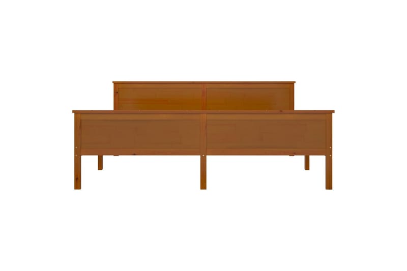 Sängram honungsbrun massiv furu 180x200 cm - Honungsbrun - Möbler - Säng - Sängram & sängstomme