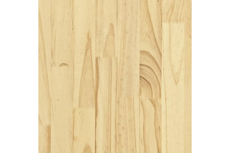 Sängram massiv furu 75x190 cm - Brun - Möbler - Säng - Sängram & sängstomme