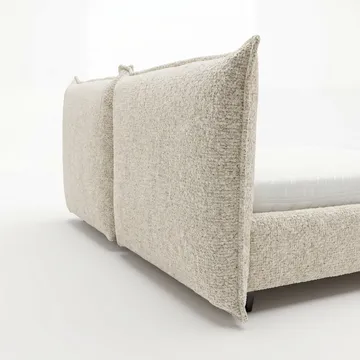 Sängram Rynorin 180x200 cm med Lyftförvaring - beige - Möbler - Säng - Sängram & sängstomme