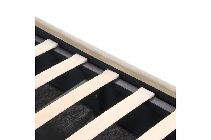 Sängram Säng med förvaring Rochefort Beige 160x200 - Möbler - Säng - Sängram & sängstomme