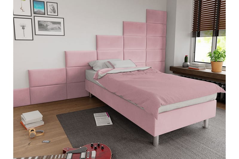 Adeliza Sängstomme 120x200 cm - Rosa - Sängram & sängstomme