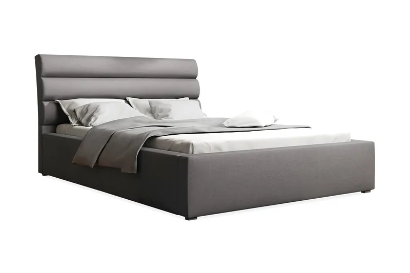 Adrianah Säng 120x200 cm - Grå - Möbler - Säng - Sängram & sängstomme