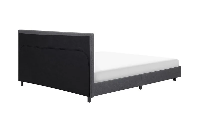 Albi Dubbelsäng 160x200 cm - Grå - Möbler - Säng - Sängram & sängstomme