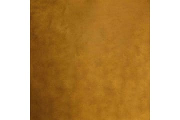 Almancil Sängram med Förvaring 140x200 cm i Sammet med Sänggavel - Gul - Möbler - Säng - Sängram & sängstomme