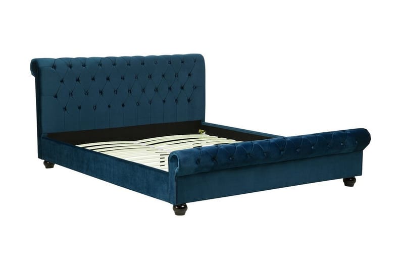 Avallon Dubbelsäng 160 200 cm - Blå - Möbler - Säng - Sängram & sängstomme
