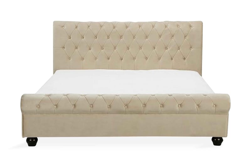 Avallon Dubbelsäng 160x200 cm Beige  Beige - Beige - Möbler - Säng - Sängram & sängstomme