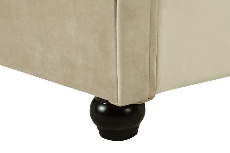 Avallon Dubbelsäng 160x200 cm Beige  Beige - Beige - Möbler - Säng - Sängram & sängstomme