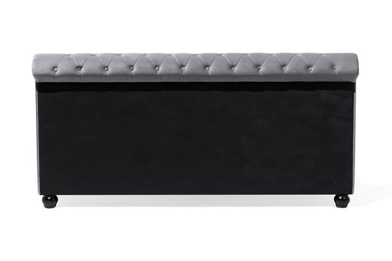 Avallon Dubbelsäng 180x200 cm - Grå - Möbler - Säng - Sängram & sängstomme