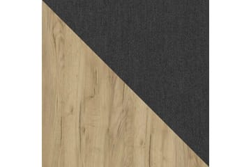 Aviemore Komplett Sängpaket 140x200 cm med Sänggavel + Bäddmadrass med Fasthetsgrad Medium - Mörkgrå - Möbler - Säng - Sängram & sängstomme