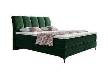 Aviemore Komplett Sängpaket med Förvaring 180x200 cm med Sänggavel + Bäddmadrass - Grön - Möbler - Säng - Sängram & sängstomme