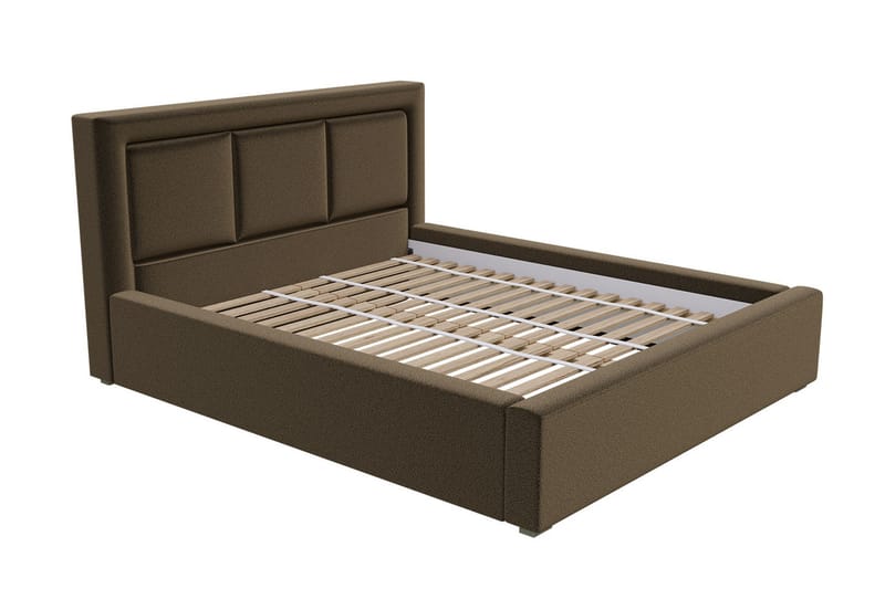 Axlunda Säng 200x200 cm Metallram  Svart - Svart - Möbler - Säng - Sängram & sängstomme