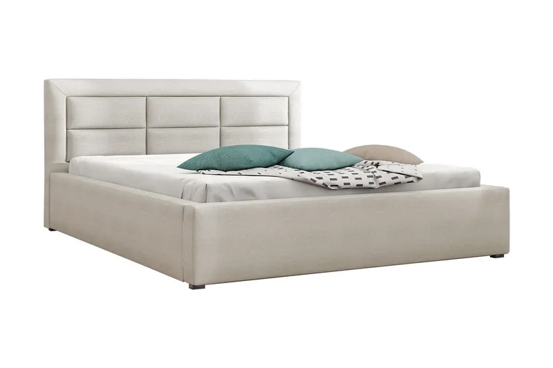 Axlunda Säng 200x200 cm Vit, Vit