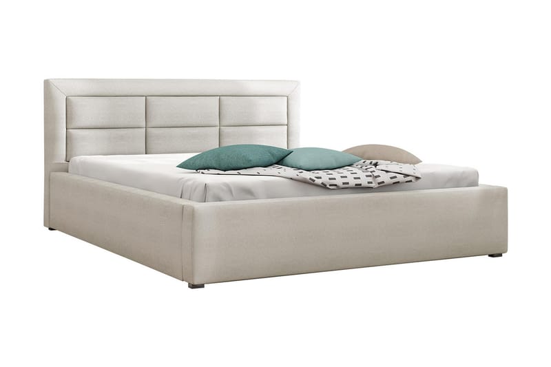 Axlunda Säng 200x200 cm Vit, Vit