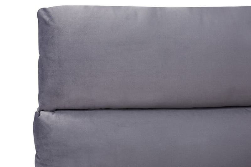 Batilly Dubbelsäng 140x200 cm med Förvaring - Grå - Möbler - Säng - Sängram & sängstomme