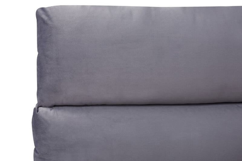 Batilly Dubbelsäng 140x200 cm med Förvaring - Grå - Sängram & sängstomme