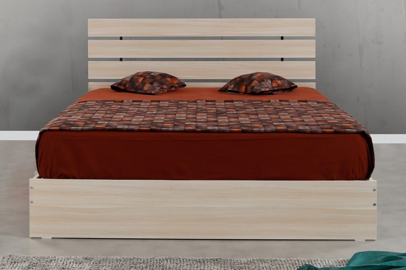 Bielany Sängram 145x205 cm - Natur - Möbler - Säng - Sängram & sängstomme