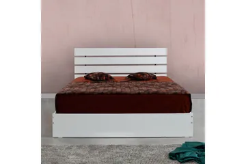 Bielany Sängram 145x205 cm - Vit - Möbler - Säng - Sängram & sängstomme