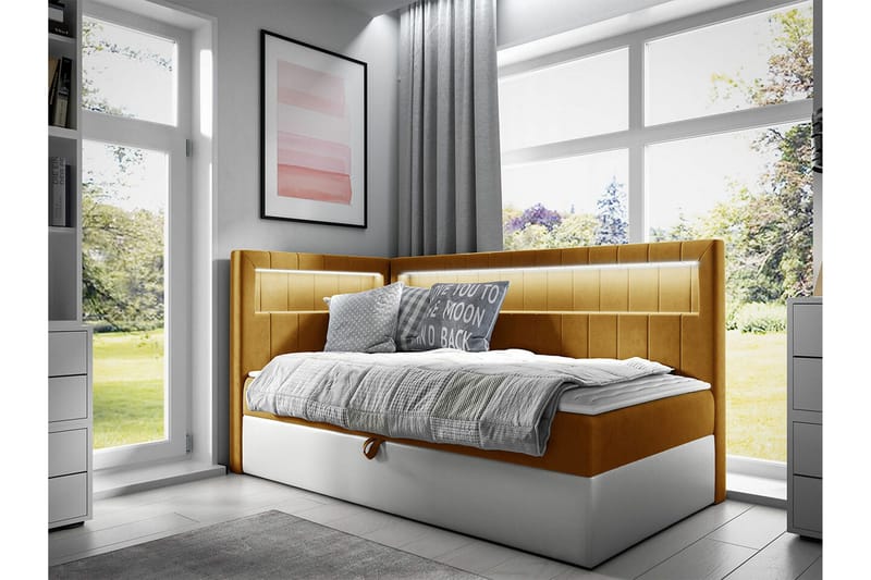 Boisdale Sängram 100x200 cm - Möbler - Säng - Sängram & sängstomme