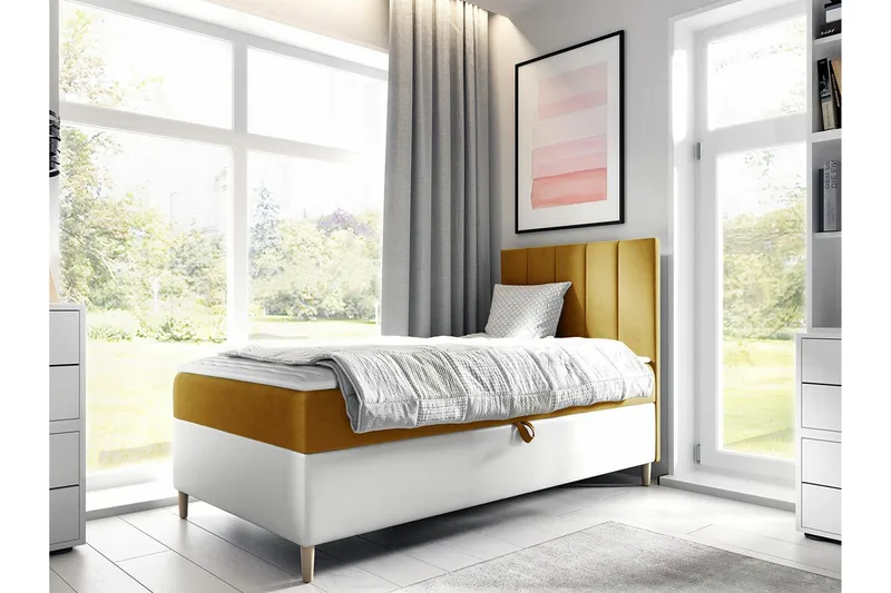 Boisdale Sängram 100x200 cm - Möbler - Säng - Sängram & sängstomme