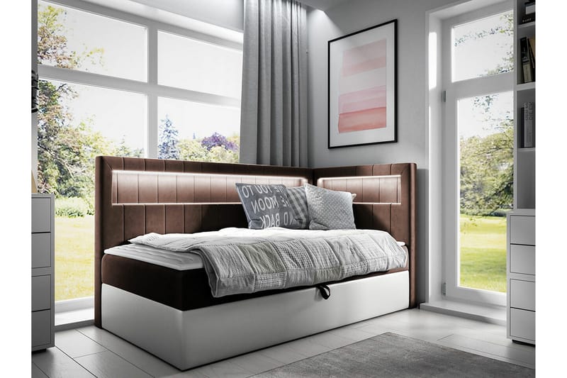 Boisdale Sängram 100x200 cm - Möbler - Säng - Sängram & sängstomme