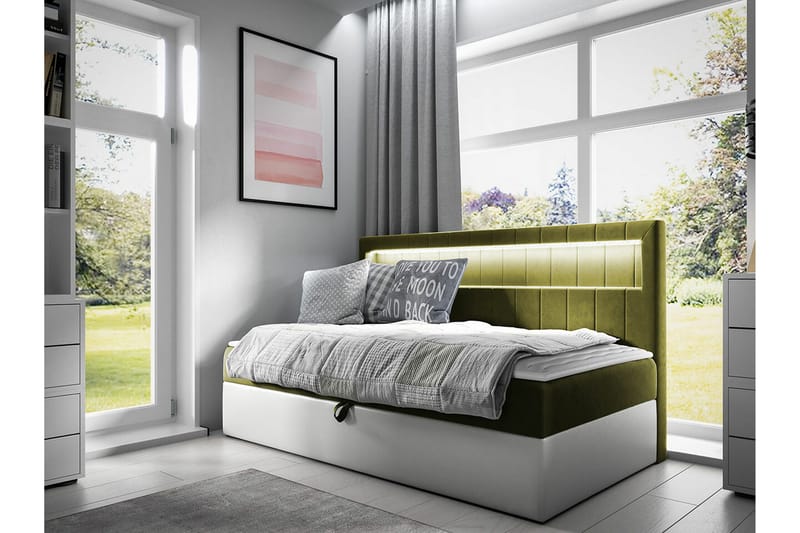 Boisdale Sängram 100x200 cm - Möbler - Säng - Sängram & sängstomme