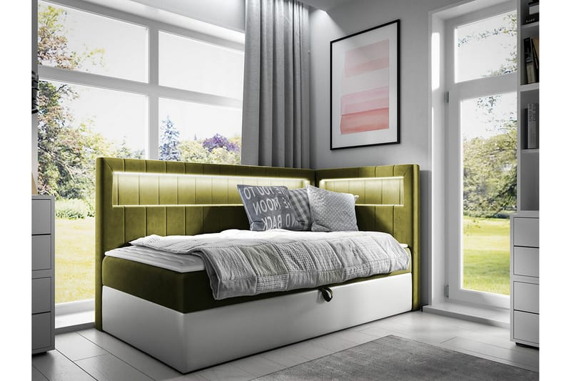 Boisdale Sängram 100x200 cm - Möbler - Säng - Sängram & sängstomme