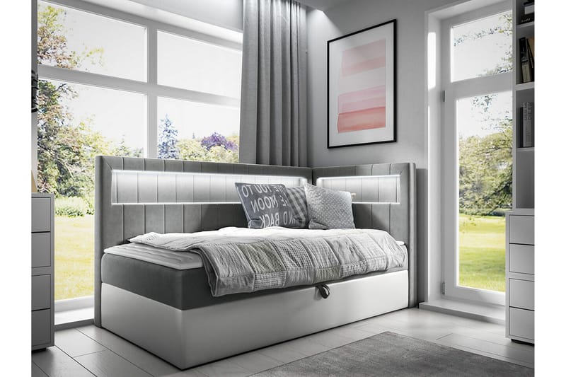Boisdale Sängram 100x200 cm - Möbler - Säng - Sängram & sängstomme