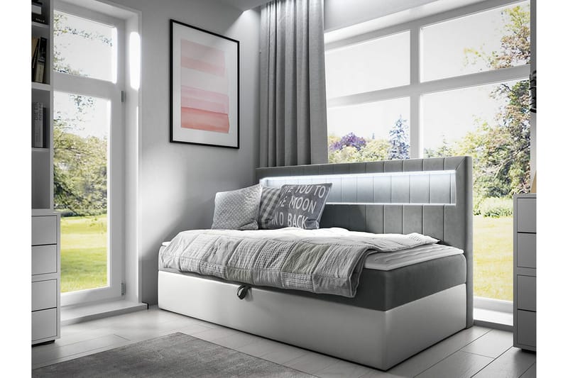 Boisdale Sängram 100x200 cm - Möbler - Säng - Sängram & sängstomme