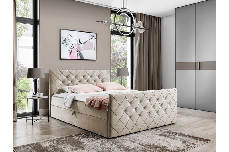 Boisdale Sängram 120x200 cm - Möbler - Säng - Sängram & sängstomme