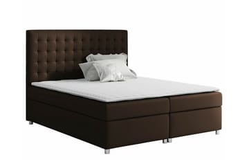 Boisdale Sängram 140x200 cm i Tyg med Fasthetsgrad Medium - Brun - Möbler - Säng - Sängram & sängstomme