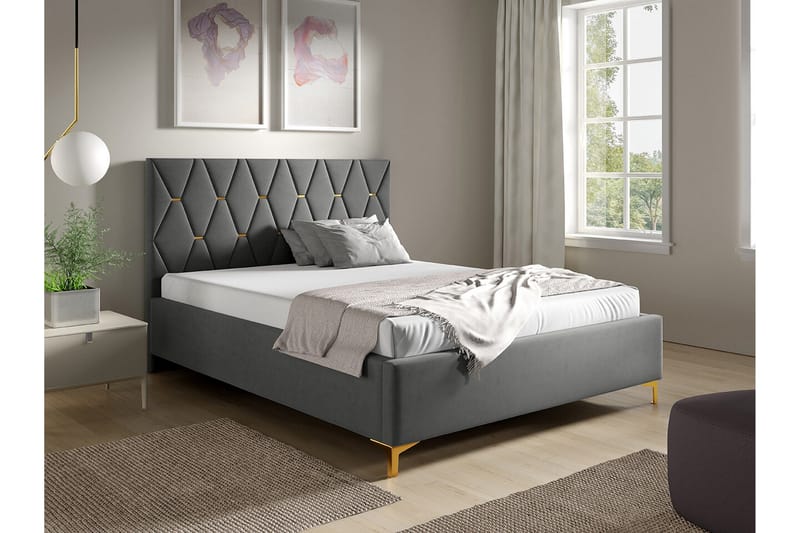 Boisdale Sängram 140x200 cm - Möbler - Säng - Sängram & sängstomme