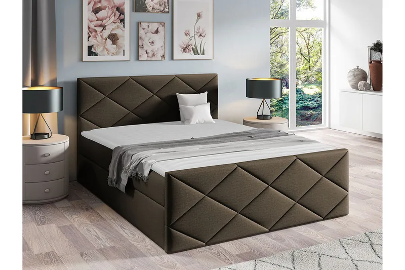 Boisdale Sängram 140x200 cm - Möbler - Säng - Sängram & sängstomme