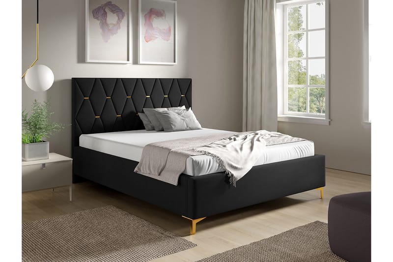 Boisdale Sängram 140x200 cm - Möbler - Säng - Sängram & sängstomme