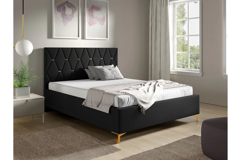 Boisdale Sängram 140x200 cm - Möbler - Säng - Sängram & sängstomme