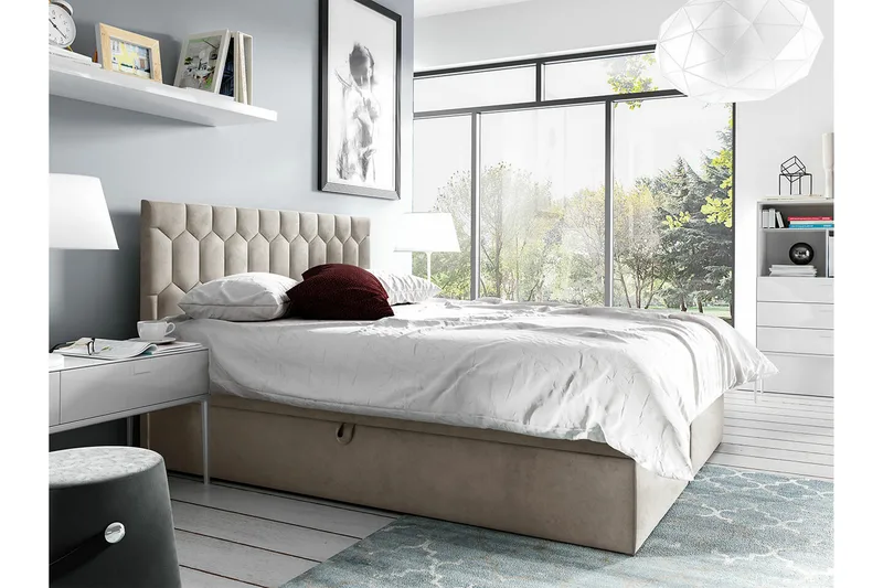 Boisdale Sängram 140x200 cm - Möbler - Säng - Sängram & sängstomme