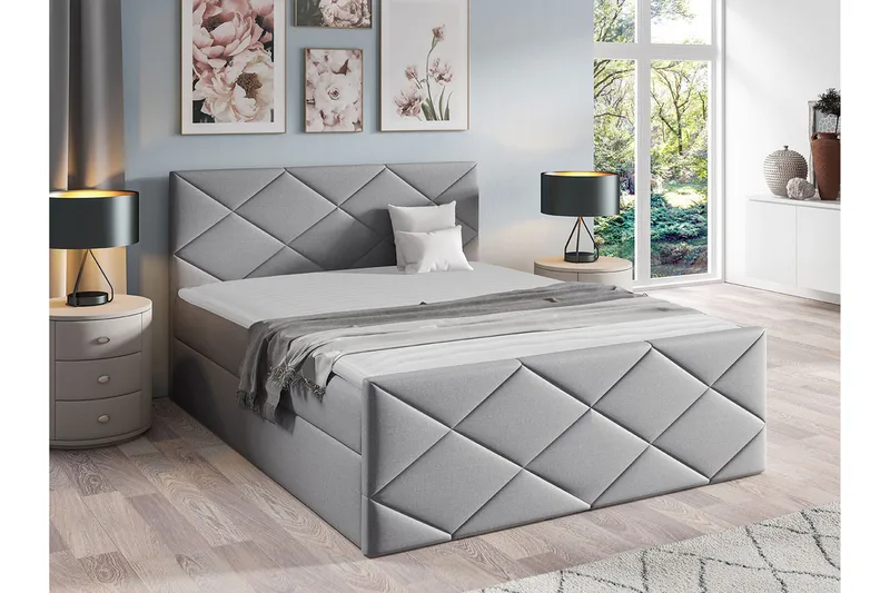 Boisdale Sängram 140x200 cm - Möbler - Säng - Sängram & sängstomme